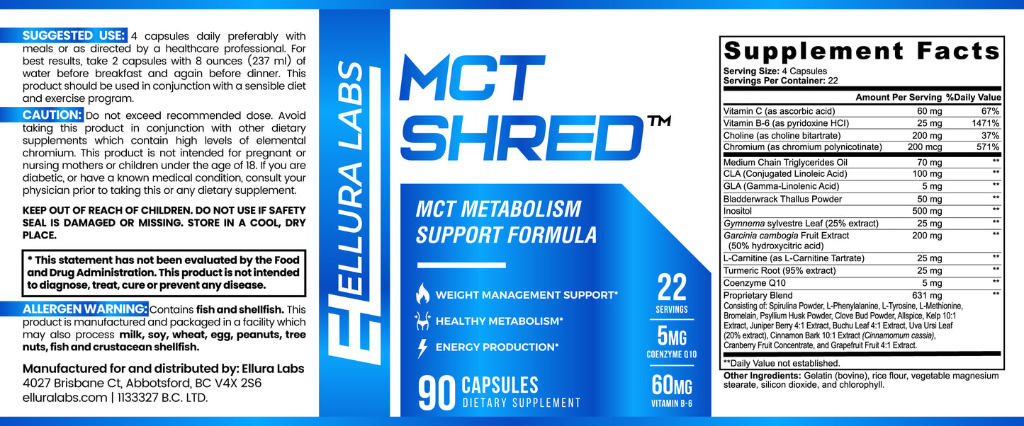 Ellura Labs – MCT SHRED™