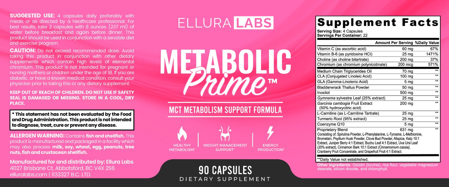 Ellura Labs – Metabolic Prime™
